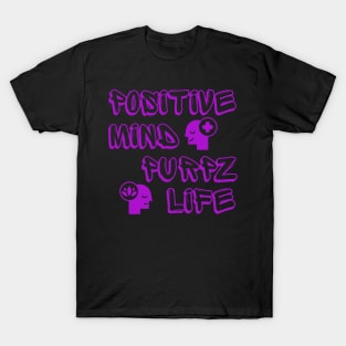 Positive Mind Purpz Life T-Shirt